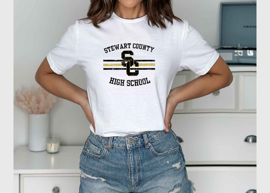 Stewart county High school grunge