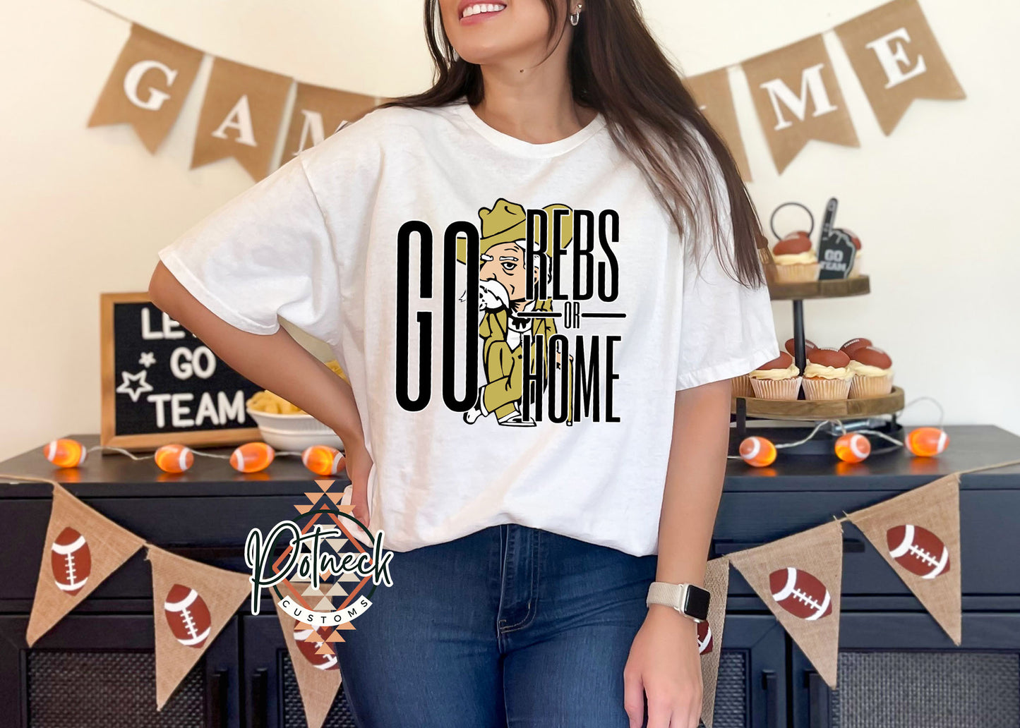 Go rebs or go home shirt