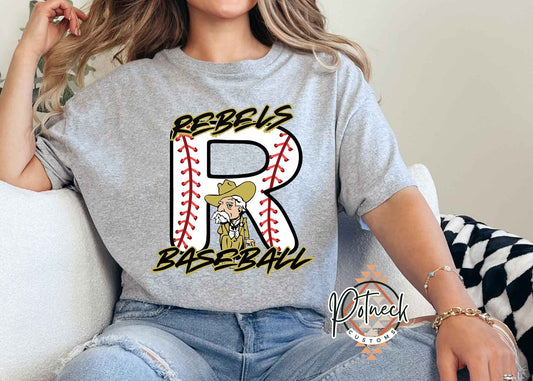 Rebels Baseball Shirt