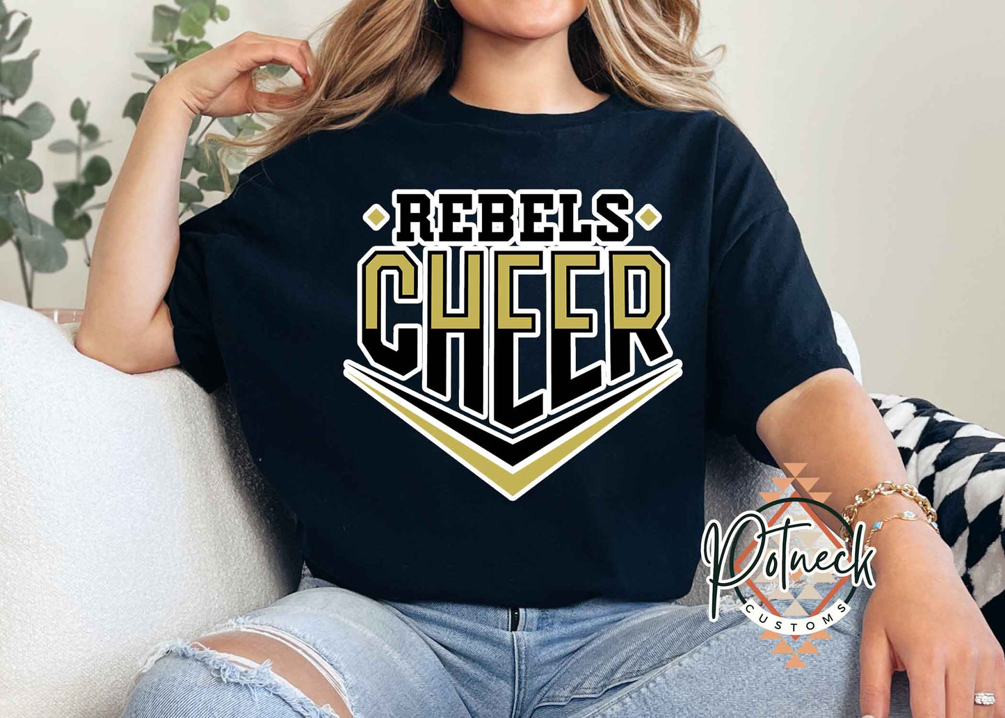 Rebels Cheer shirt