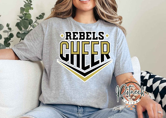 Rebels Cheer shirt