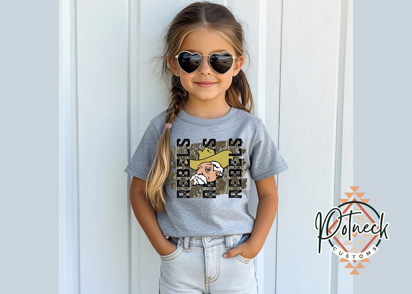 Youth Camo Rebels Shirt