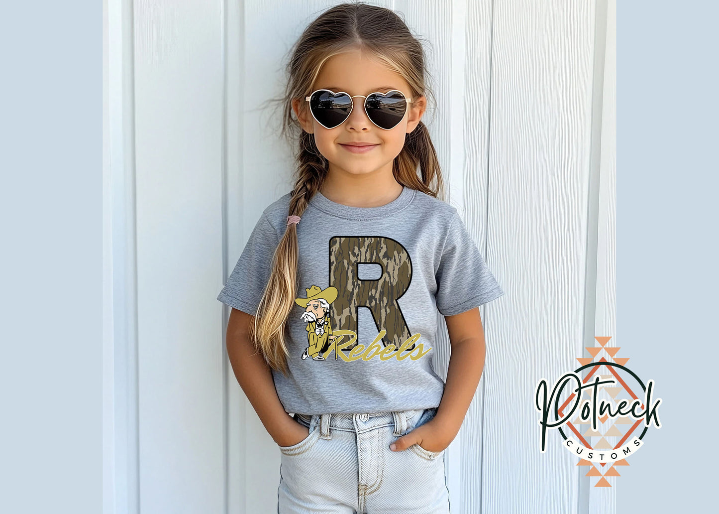 Youth Rebels camo R shirt