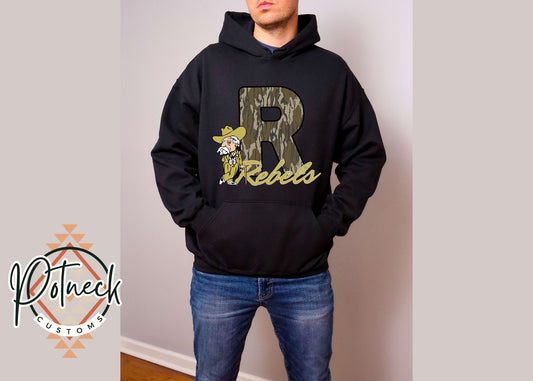 Rebels camo R shirt