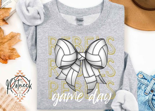 Rebels Volleyball game day shirt
