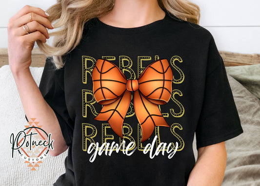 Rebels Basketball game day shirt