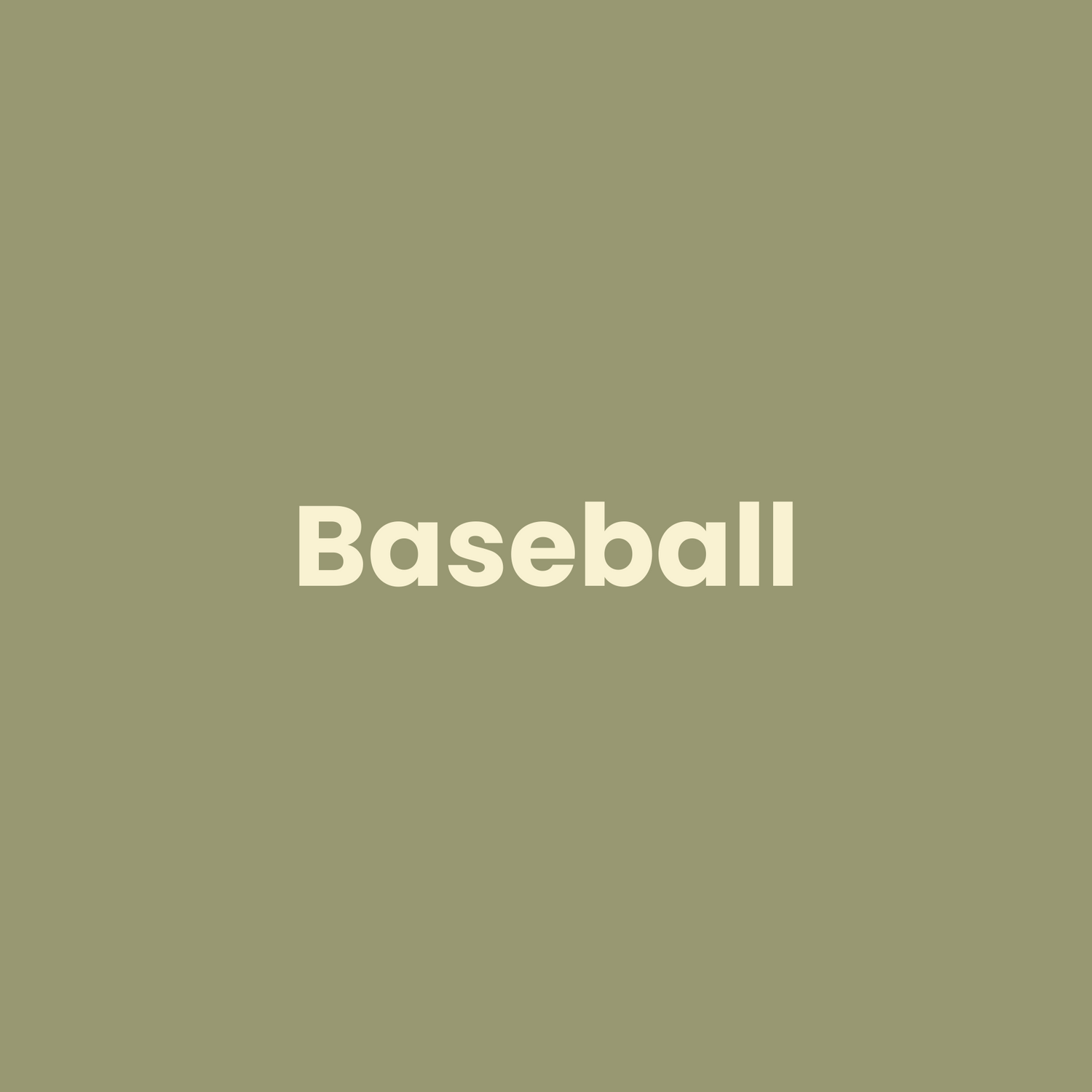 Baseball