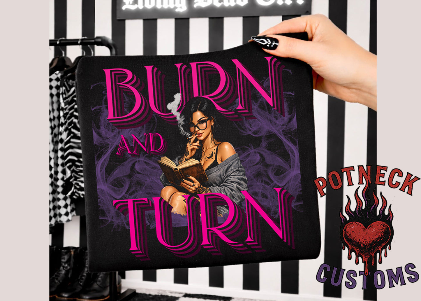 Burn & Turn Bookish shirt