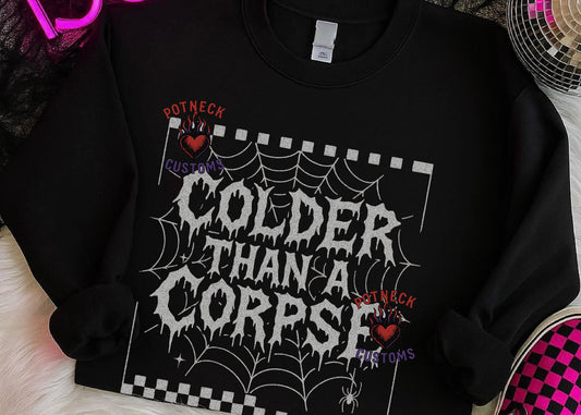 Colder than a corpse