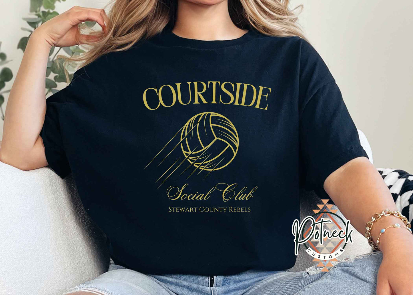 Courtside Rebels Social Club shirt