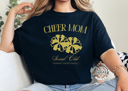 Cheer mom Social Club shirt
