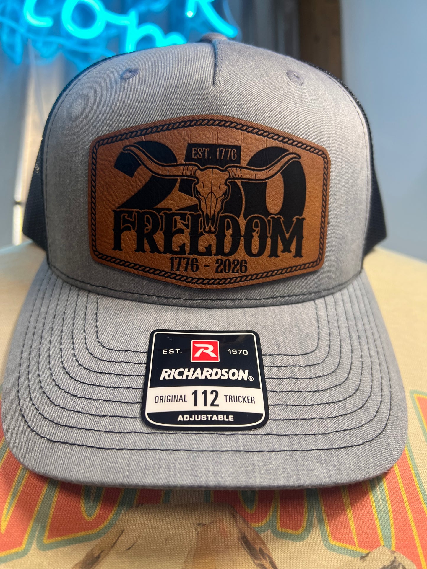 1776–2026 “200 FREEDOM” Richardson 112 Trucker Hat 🇺🇸