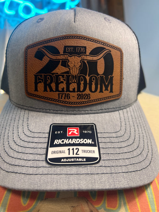 1776–2026 “200 FREEDOM” Richardson 112 Trucker Hat 🇺🇸