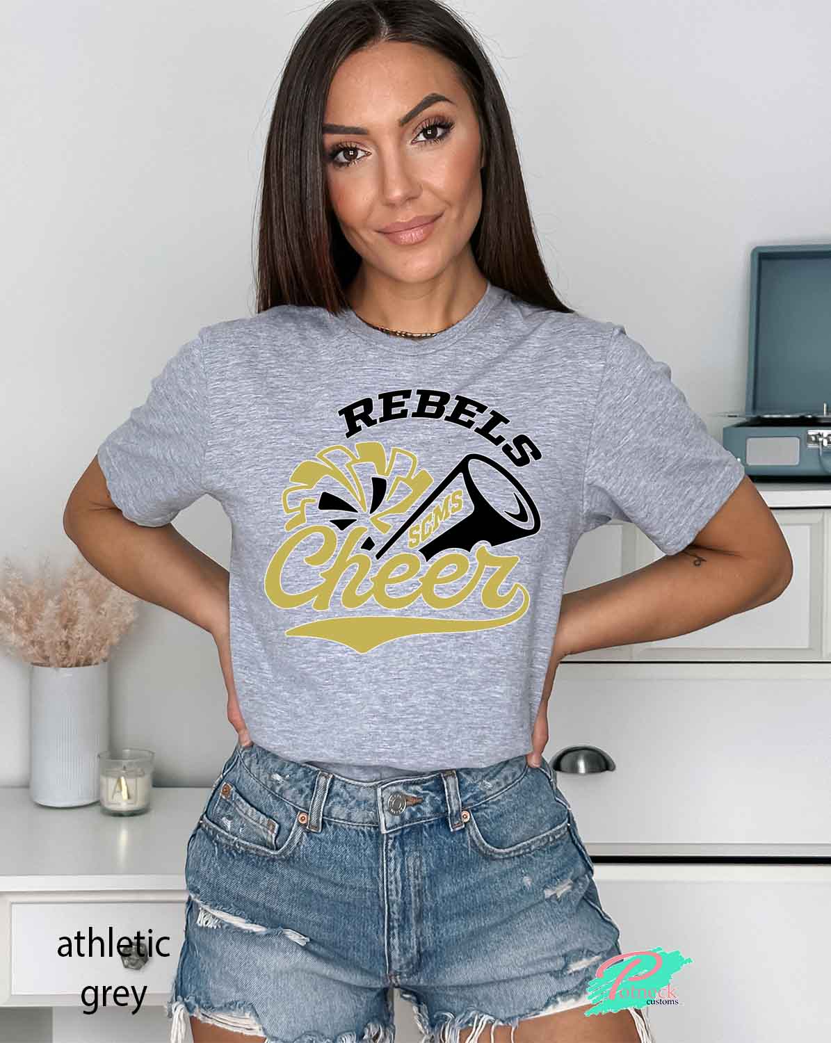 Rebels cheer shirt