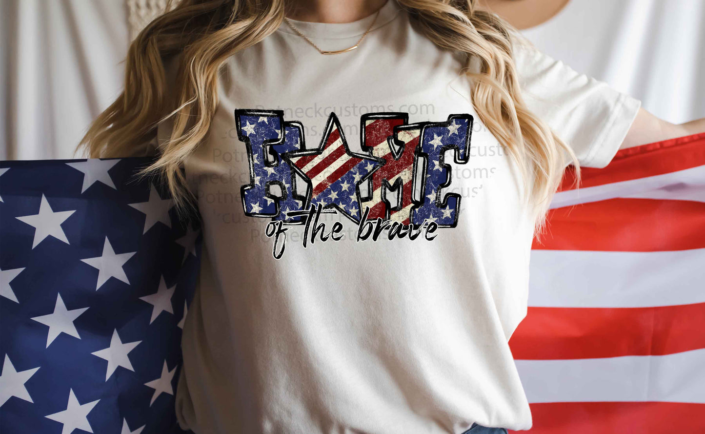 Home of the Brave shirt