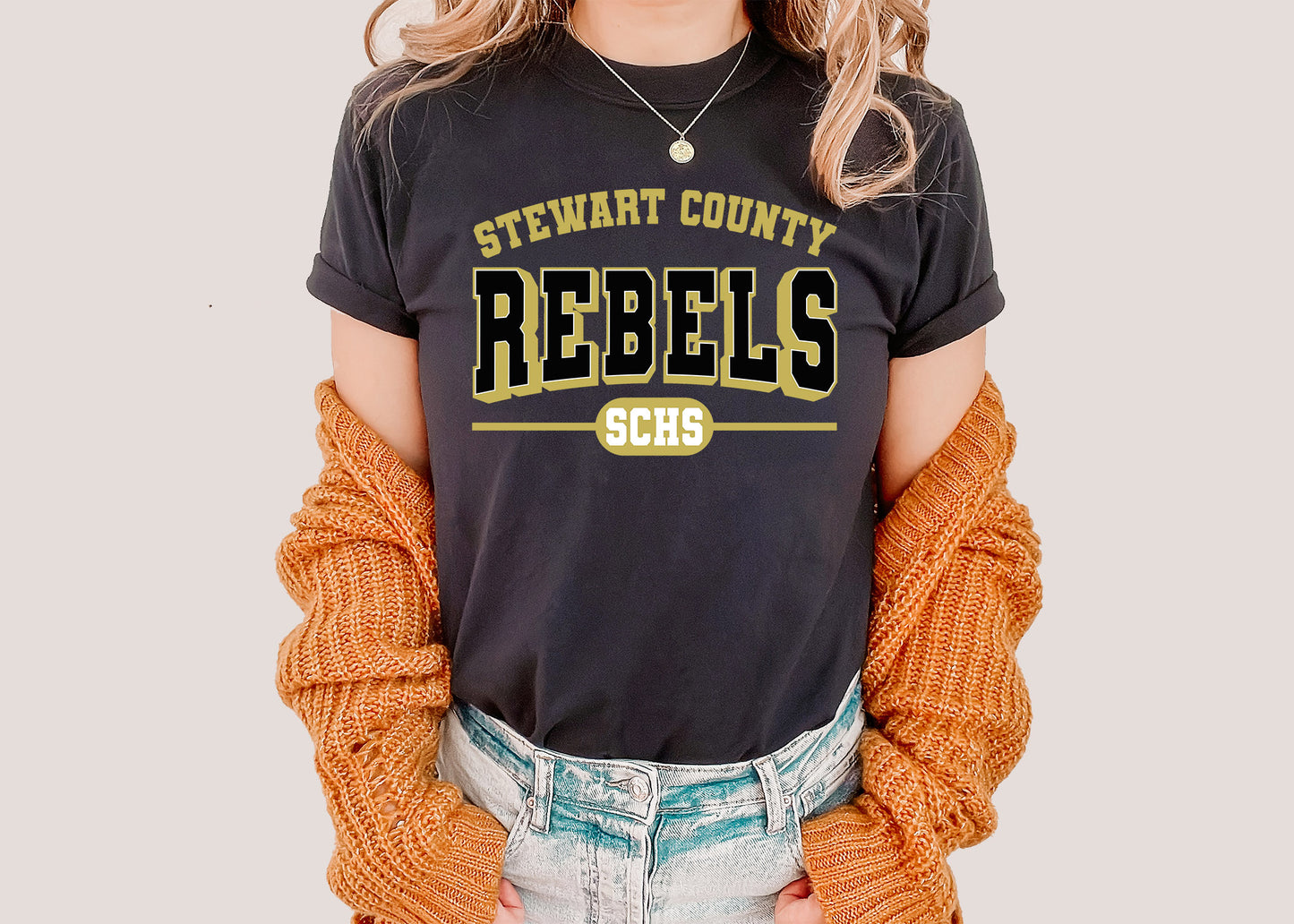 Stewart county Rebels SCHS shirt