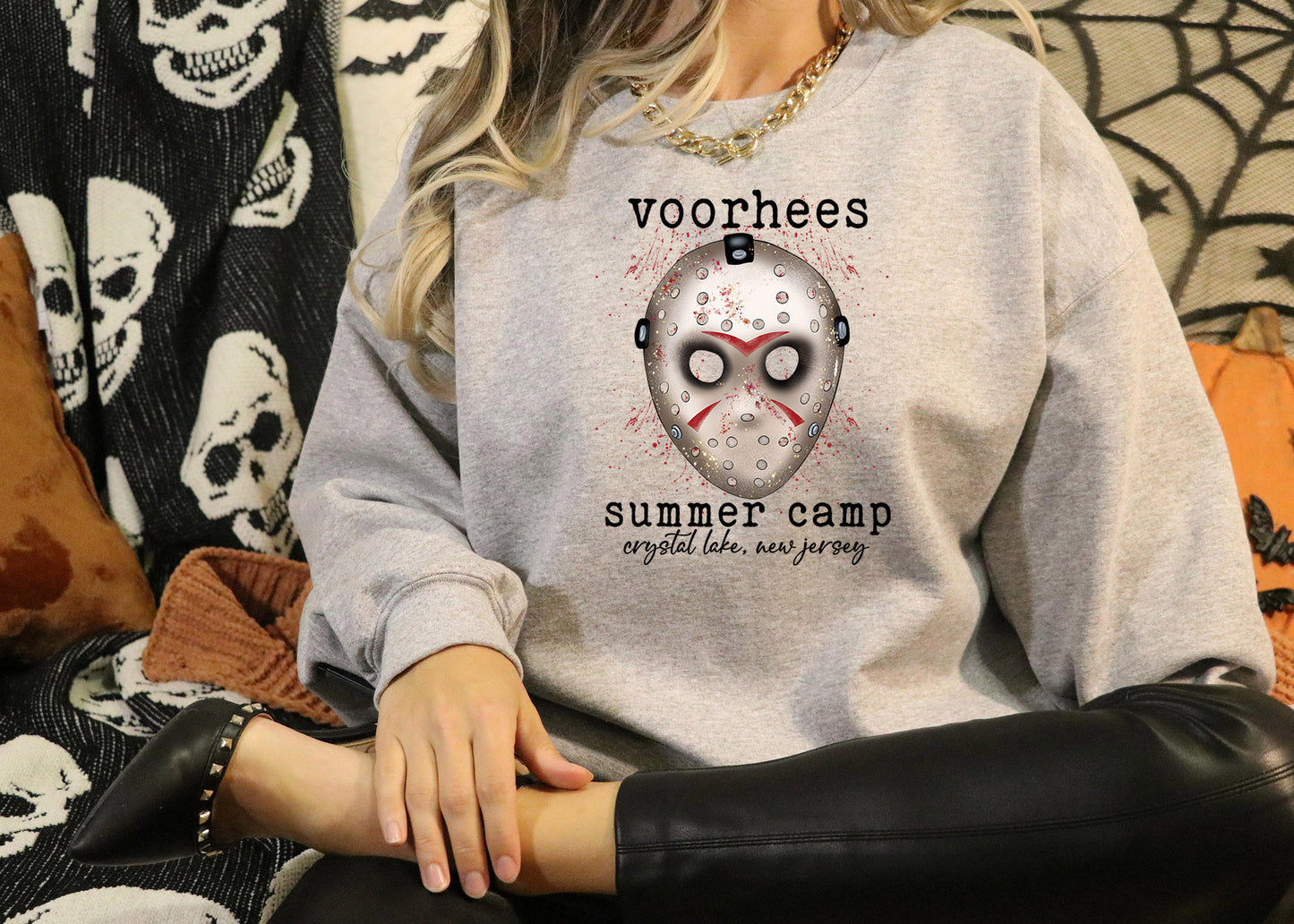 Voorhees camp Crystal lake sweatshirt