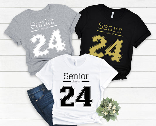 Senior 2024 shirt, class of 2024