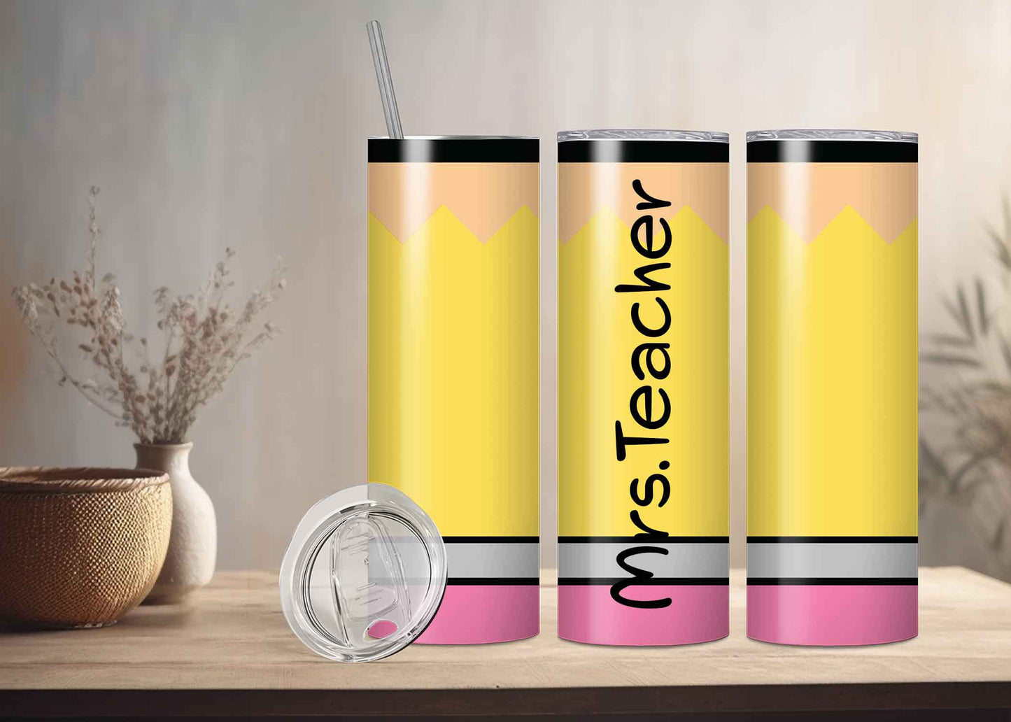 Teacher tumbler personalized