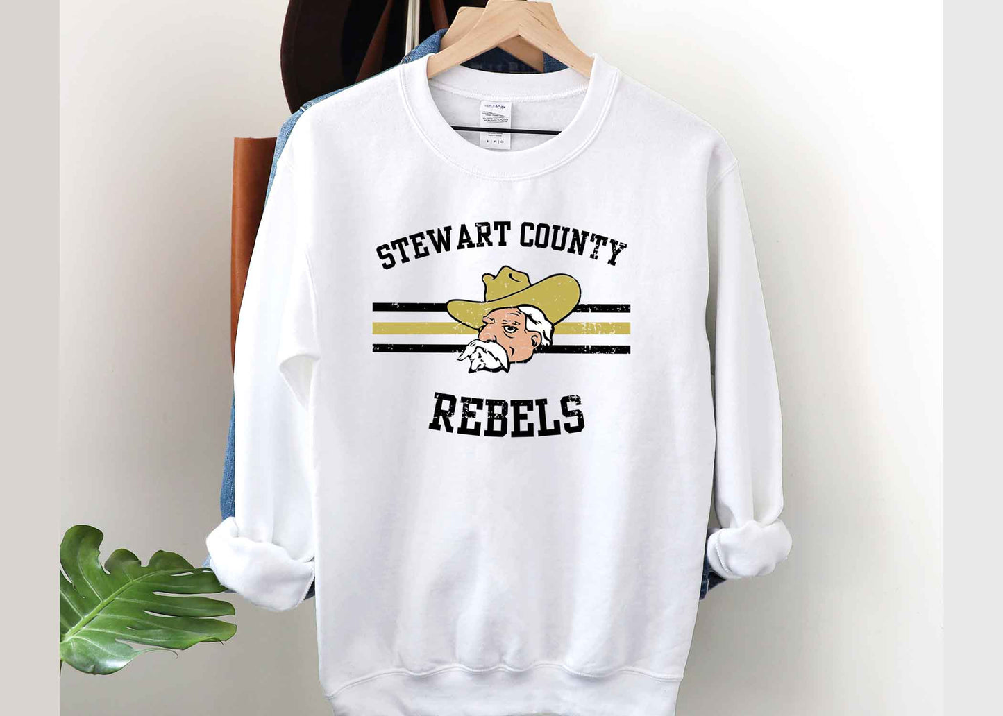 Stewart county Rebels grunge