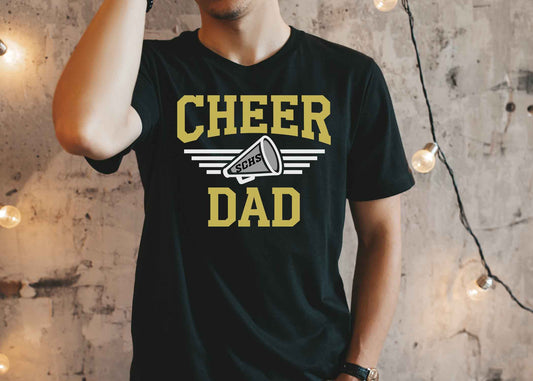 SCHS cheer Dad Tee shirt