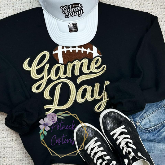 Game day football sweatshirt