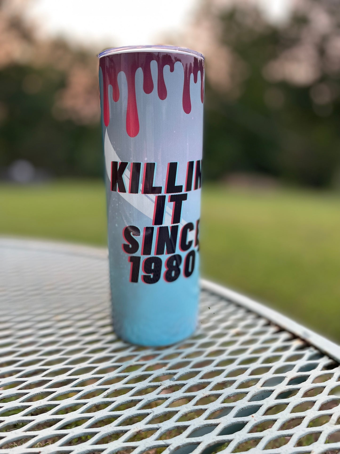 Killin’ it since 1980 Jason tumbler