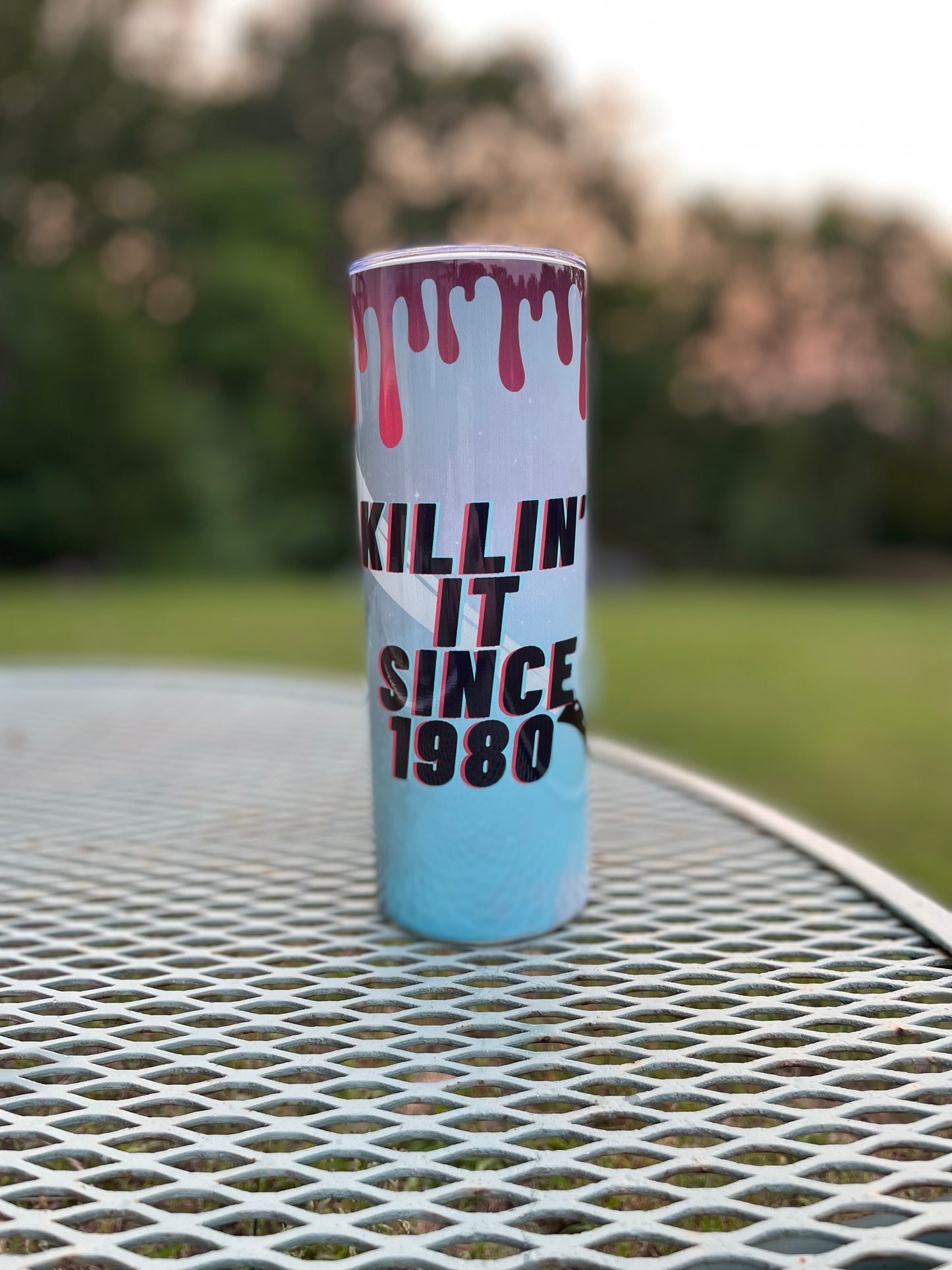 Killin’ it since 1980 Jason tumbler