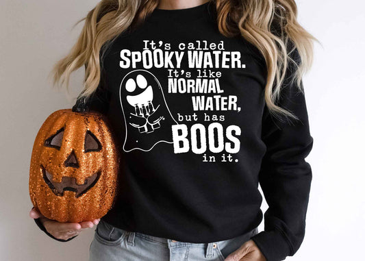 Spooky water shirt