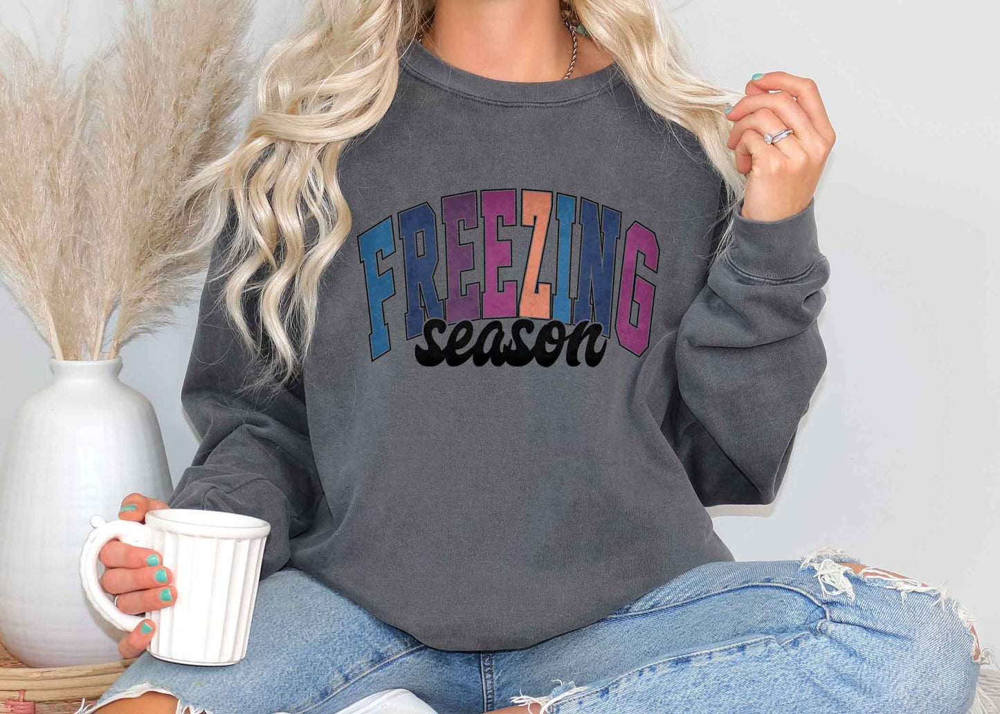 Freezing season sweatshirt