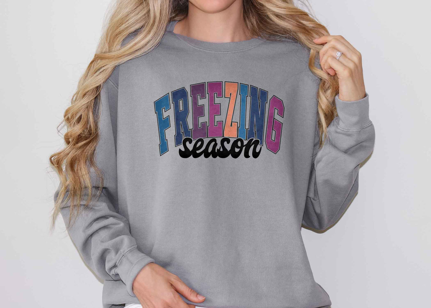 Freezing season sweatshirt