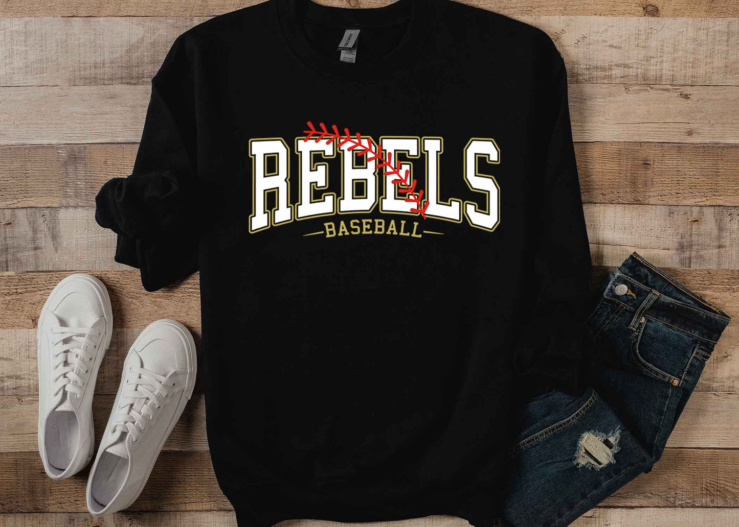 Rebels baseball shirt 2425