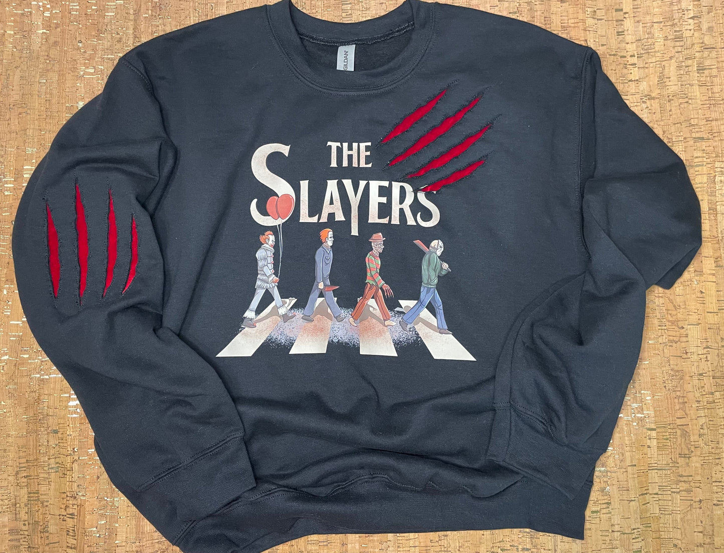 The slayers embroidered sweatshirt