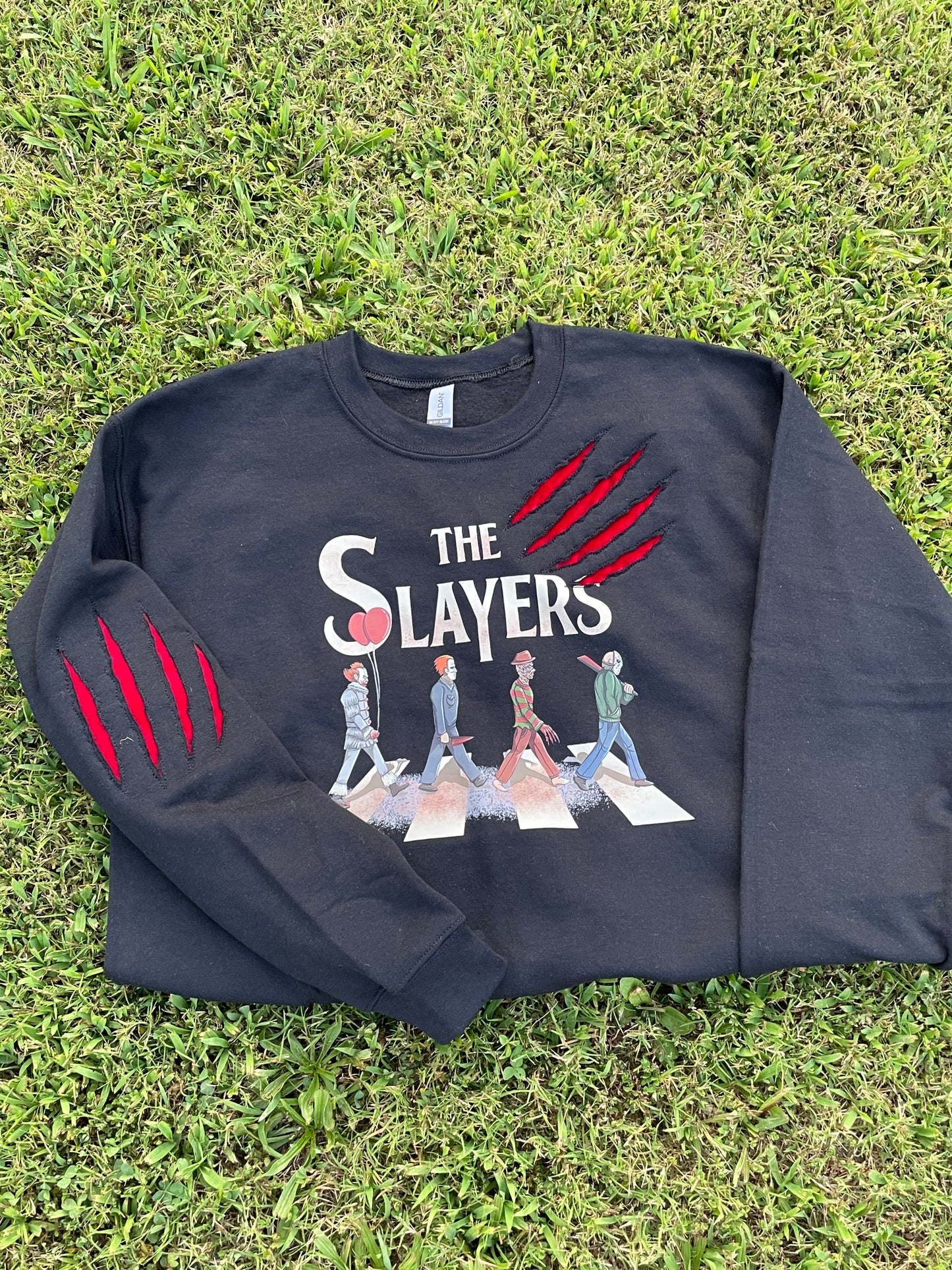 The slayers embroidered sweatshirt