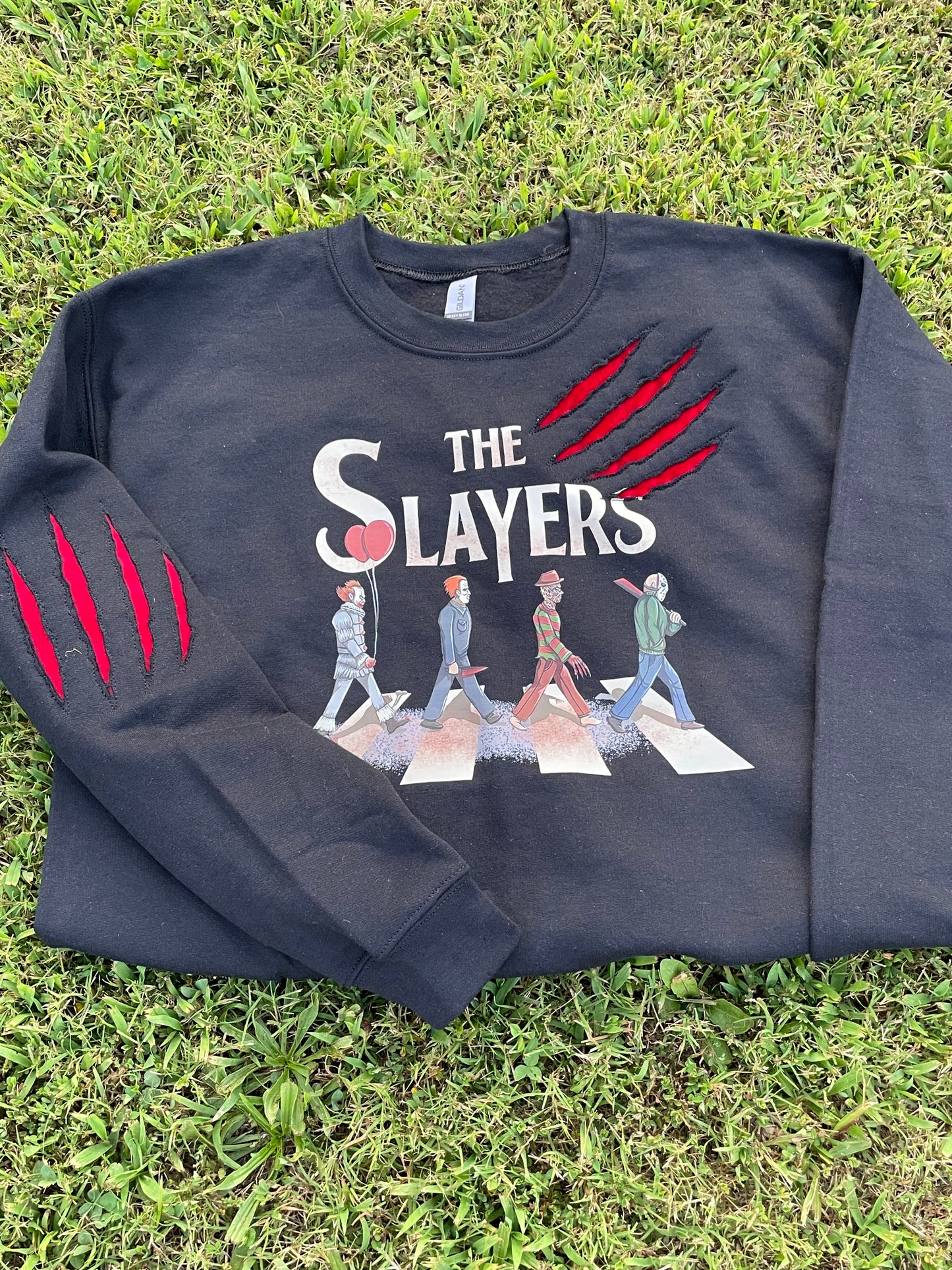 The slayers embroidered sweatshirt