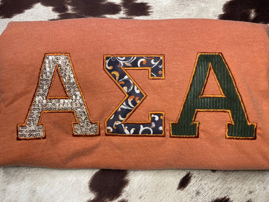 Greek Letter Shirt