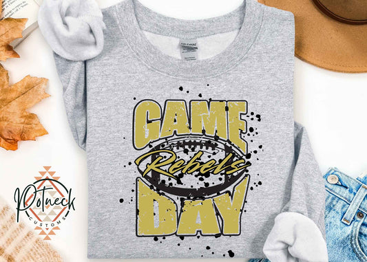 Rebels game day football shirt