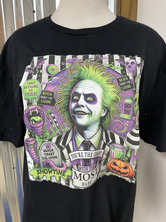 Beetle juice glow in the dark shirt