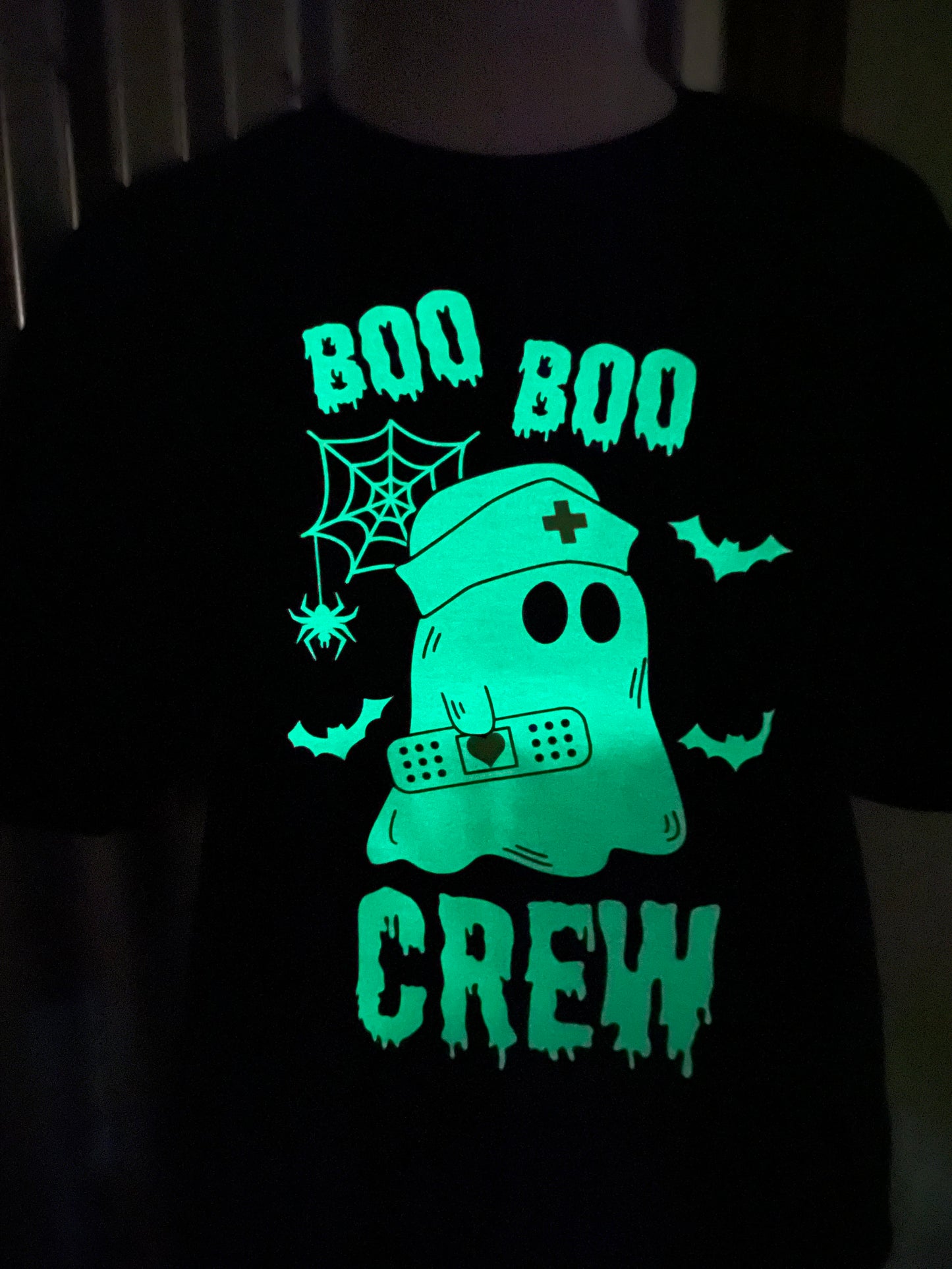 Boo Boo 👻 crew glow in the dark shirt