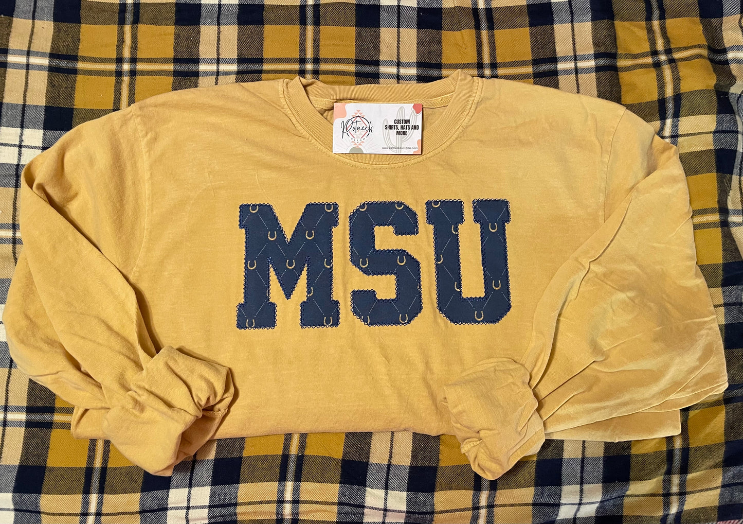 MSU Murray state racers embroidered shirt