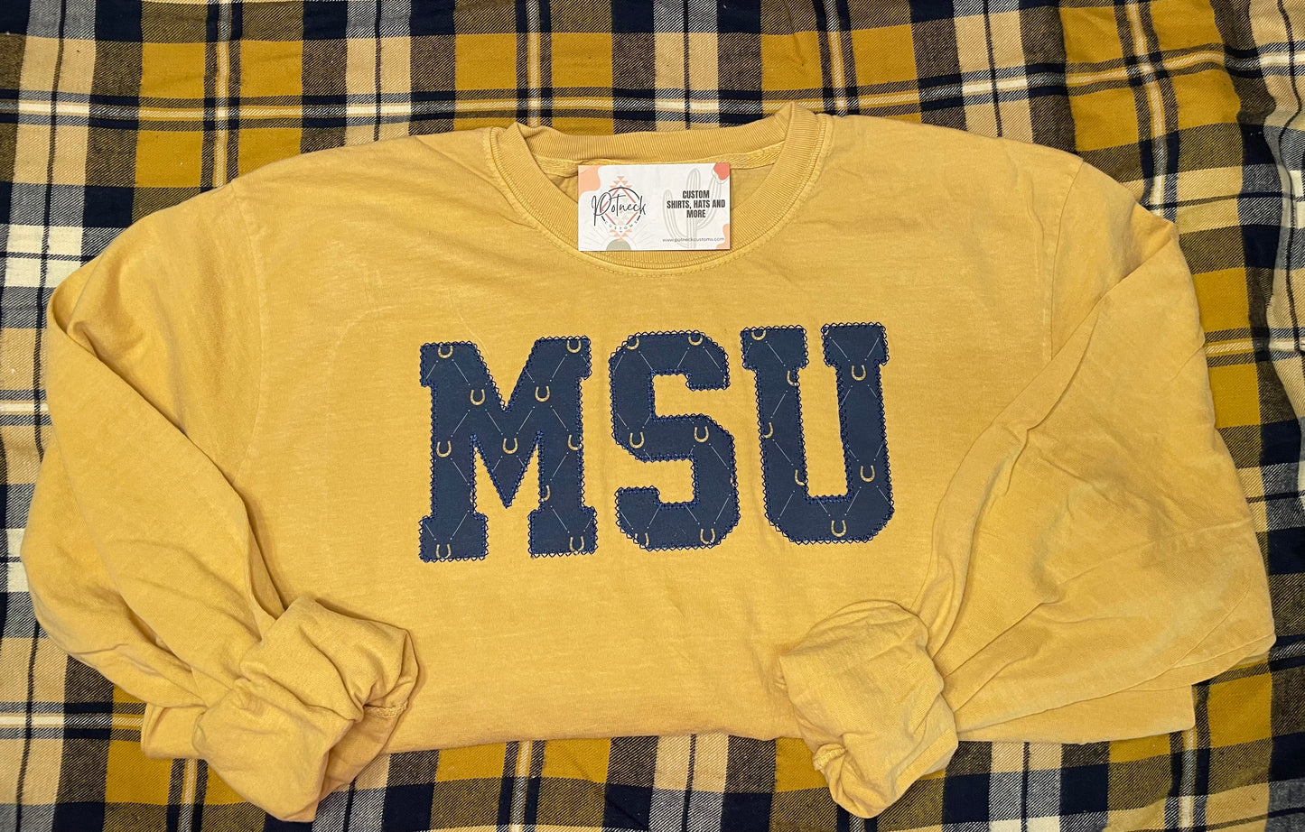 MSU Murray state racers embroidered shirt