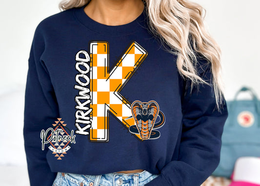 Checkered K Kirkwood shirt