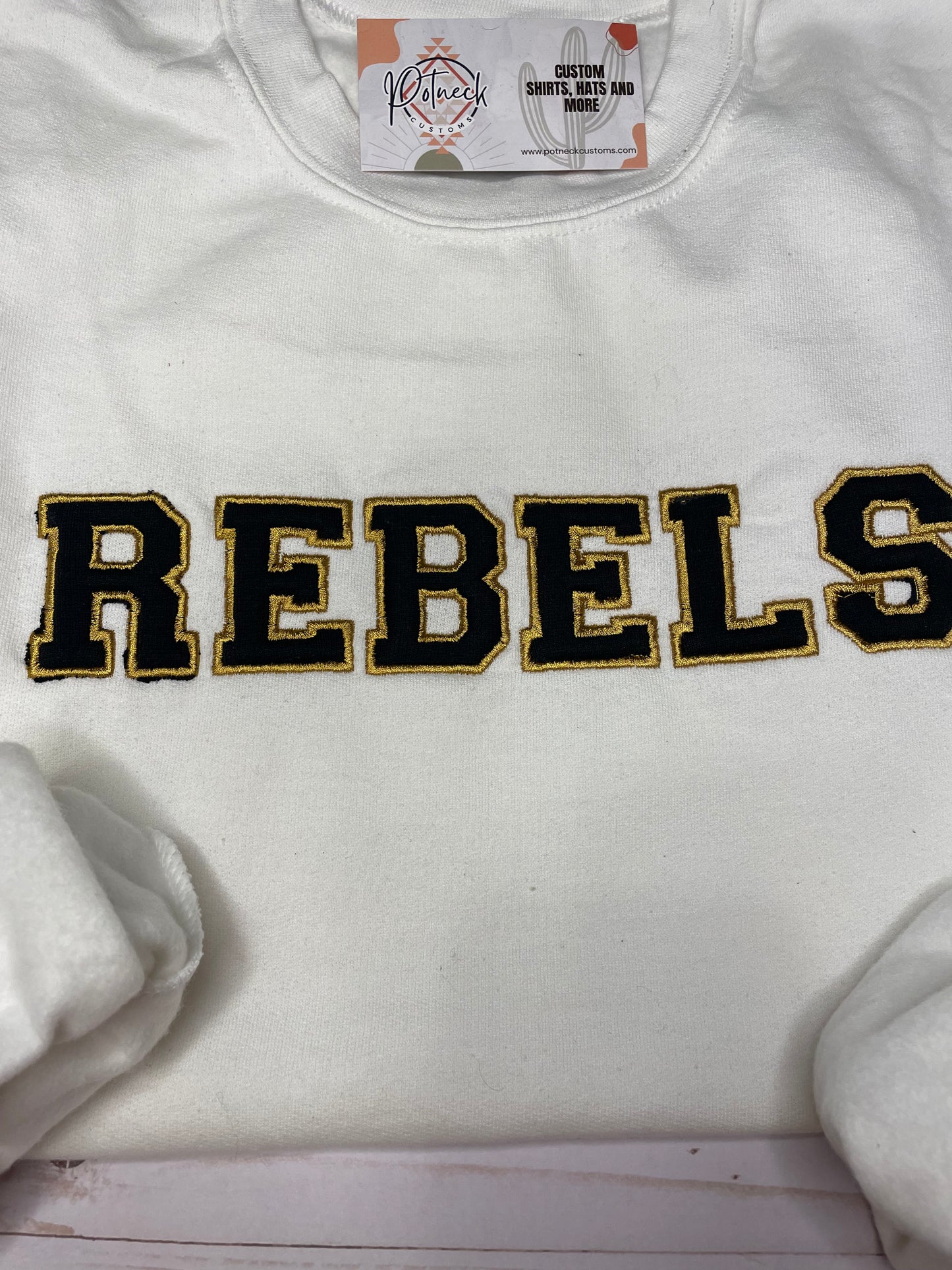 Rebels 3D embroidered sweatshirt