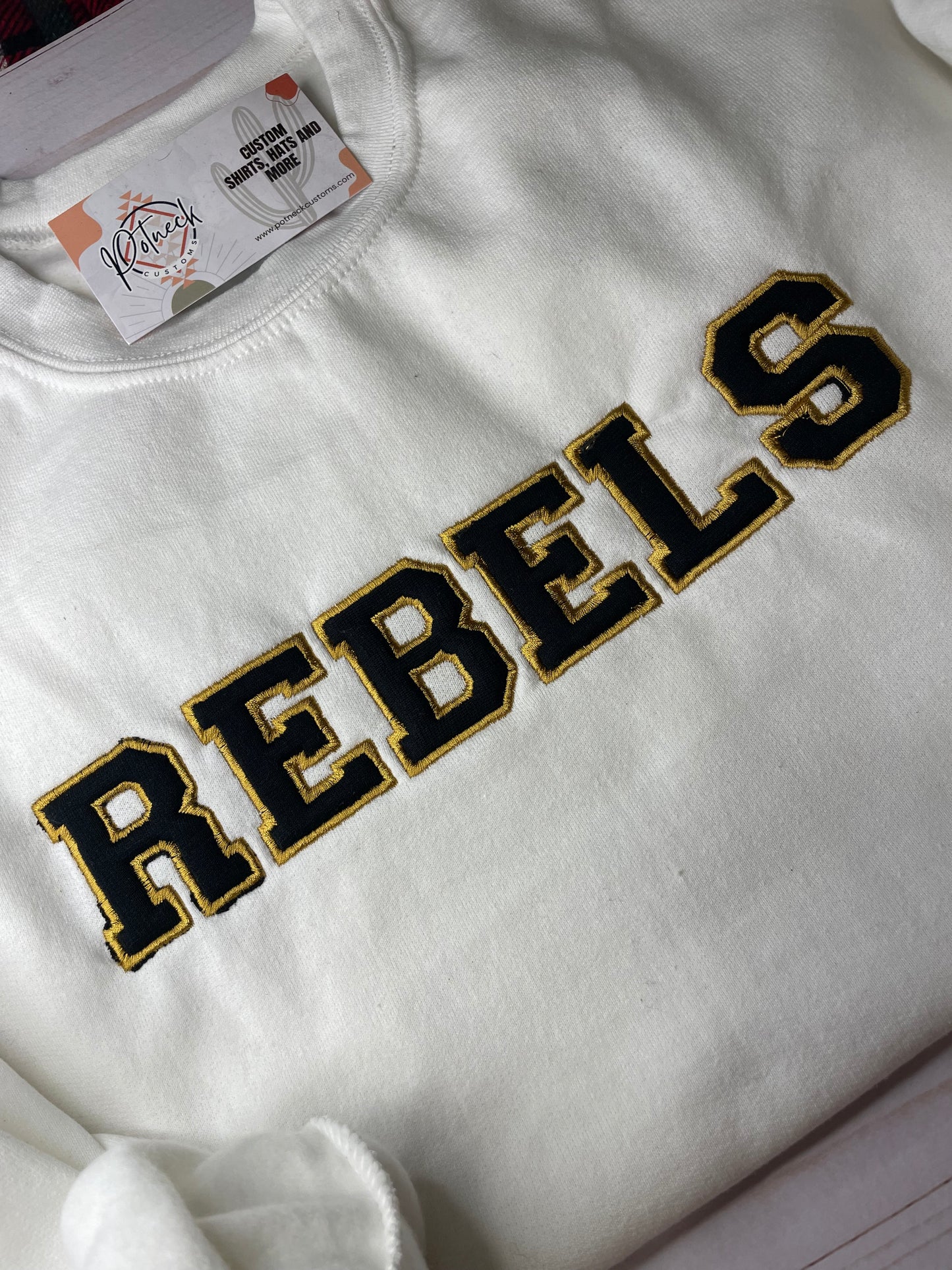 Rebels 3D embroidered sweatshirt