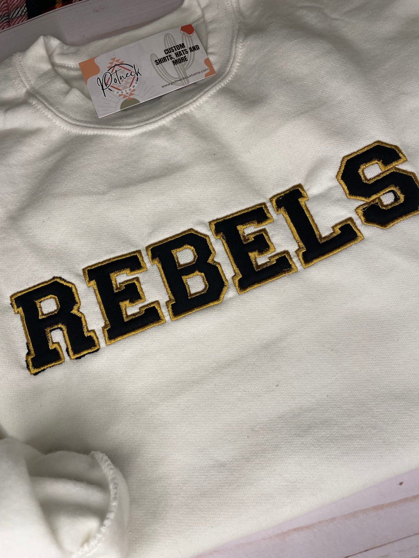 Rebels 3D embroidered sweatshirt