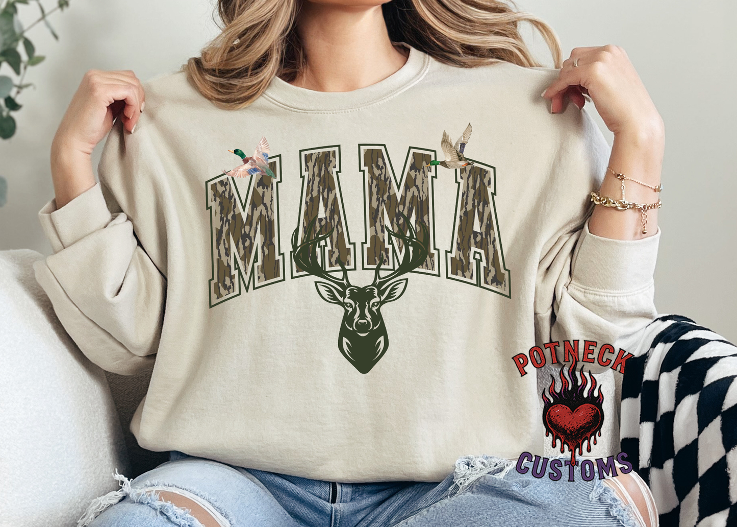 Mama Camo Sweatshirt