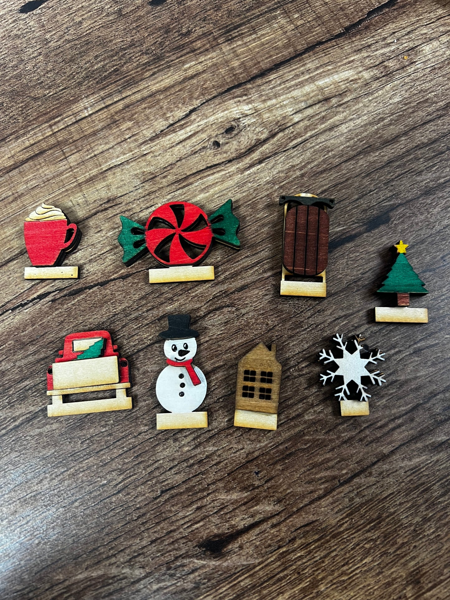 Book counter mini bookcase