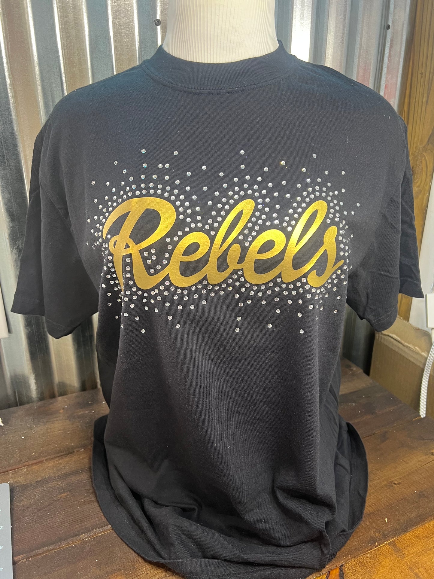 Rebels rhinestone shirt