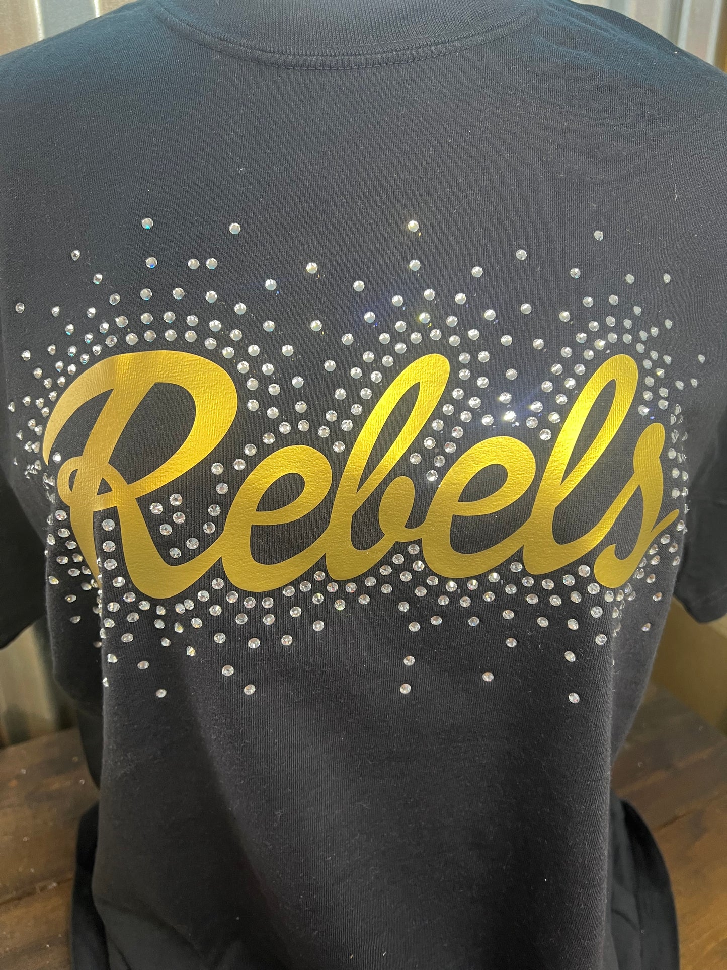 Rebels rhinestone shirt