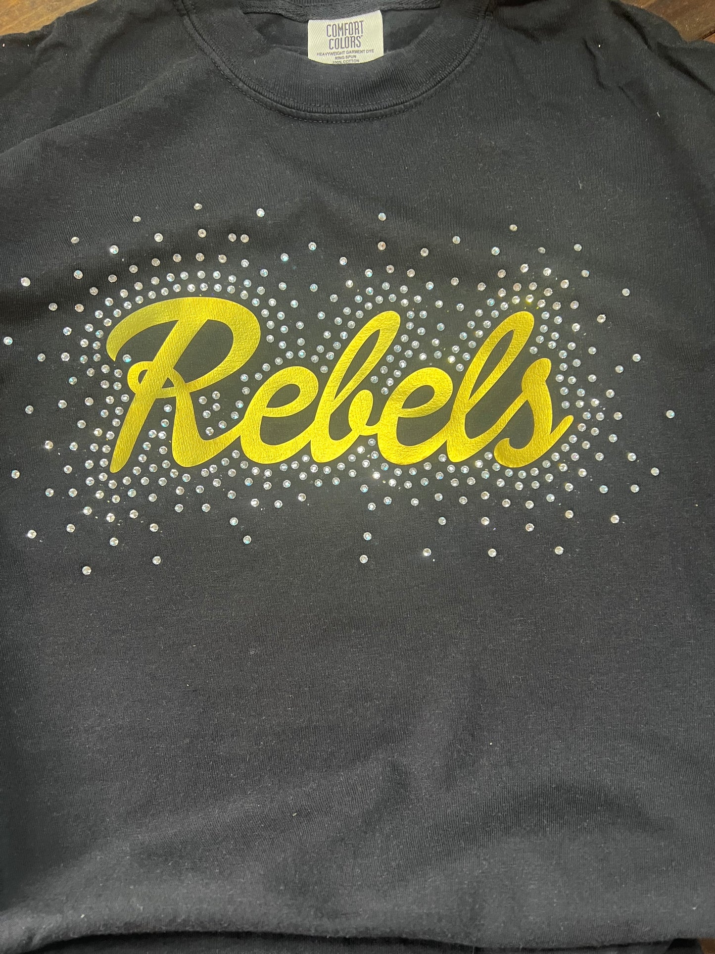 Rebels rhinestone shirt